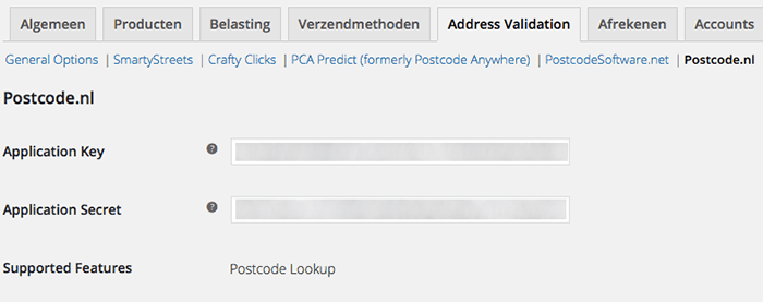 Postcode nl API